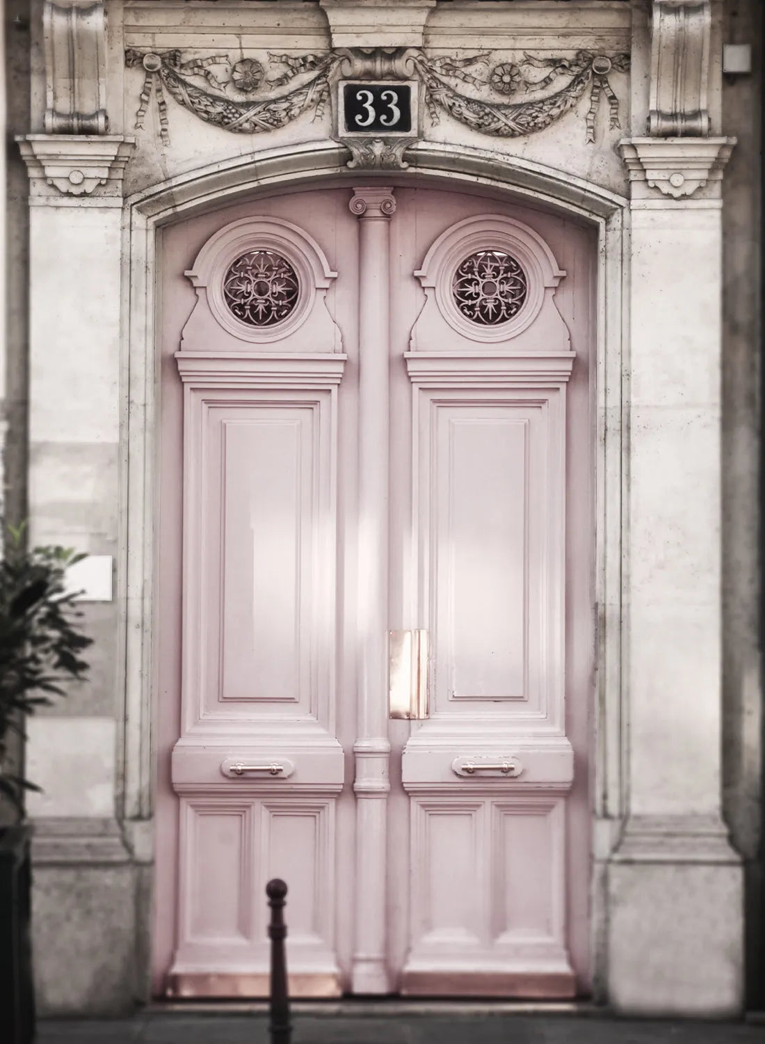 PINK ANTIQUE DOOR